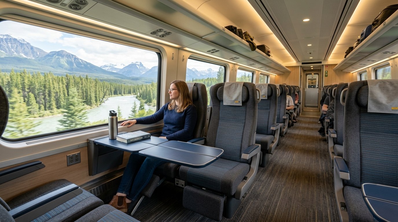 Economy Class Rail Seating
